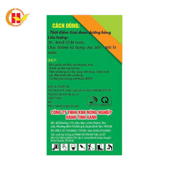 Dưỡng bông sầu riêng GO GREEN